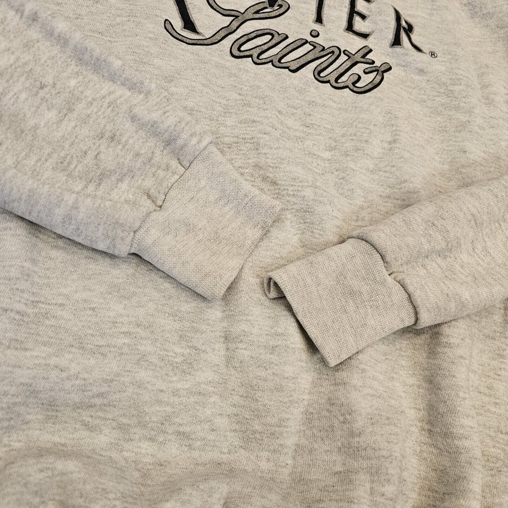 Xavier Saints Catholic High School Crewneck Sweatshirt S/M VTG‎ 90s Cedar Rapids - Picture 5 of 7